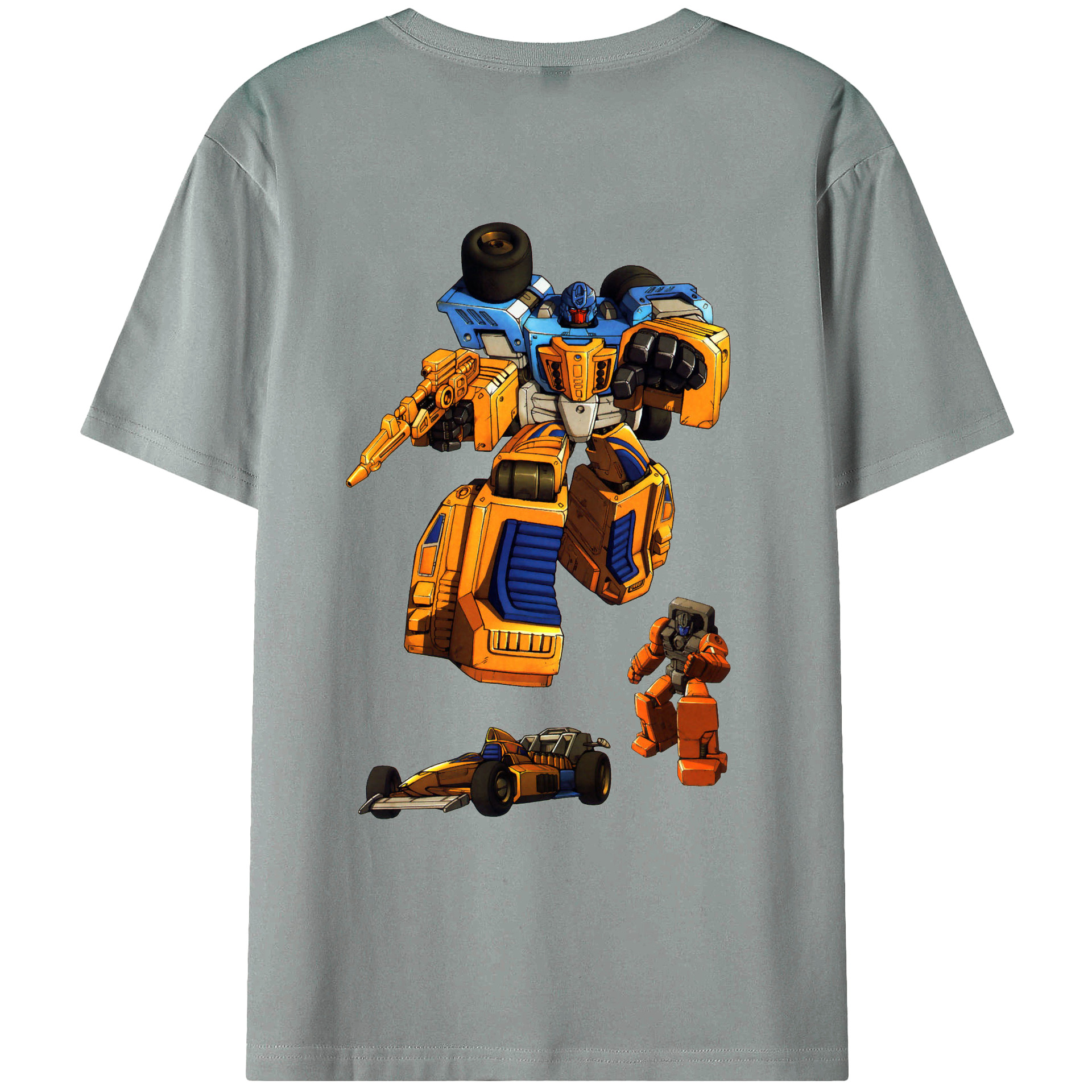 （画像用）  綿100％ メンズ半袖Tシャツ（バックプリント） 通気性